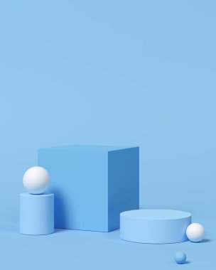 Ürün markalaşması için soyut arkaplan minimal tarzı. Sahneyi ve boş alanı düzenle. 3d hazırlayıcı