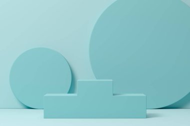 Ürün markalaşması için soyut arkaplan minimal tarzı. Sahneyi ve boş alanı düzenle. 3d hazırlayıcı