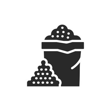 Toptan malzeme renk çizgisi simgesi. Web sayfası, mobil uygulama, tanıtım için resim grafiği. 