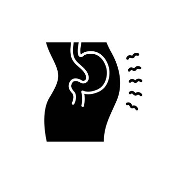 Şişiren renk çizgisi simgesi. İzole vektör elementi. Web sayfası, mobil uygulama, tanıtım için resim çizelgesi