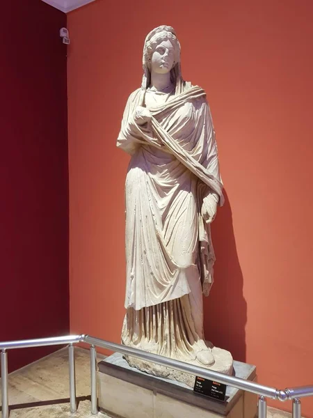 Statua Greca Antica Nel Museo — Foto Stock