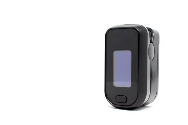 Oksijenin ölçümü için nabız oksimetresi.