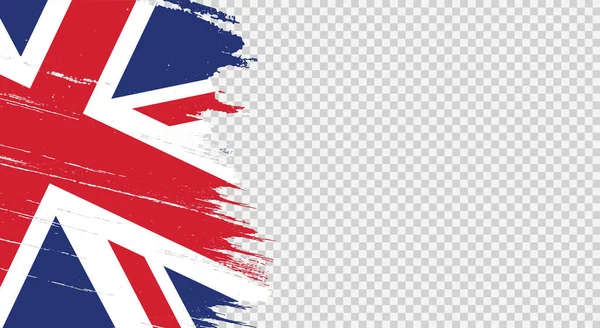 페인트를 국기는 Png Transparent Background Symbols United Kingdom Great Britain — 스톡 벡터