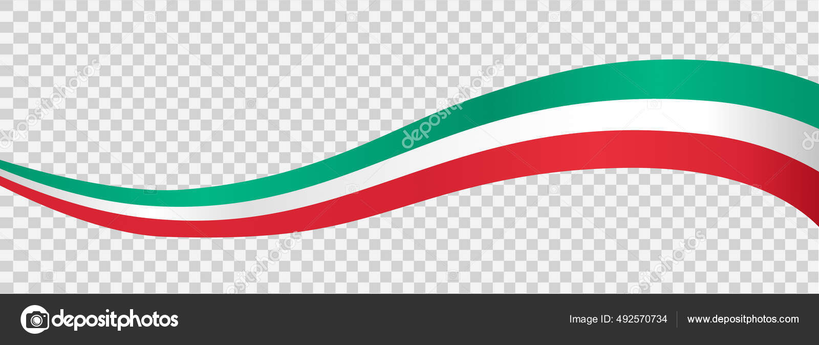 Acenando Bandeira Itália Isolado Png Fundo Transparente Símbolo Itália  Modelo imagem vetorial de Phiradet.c© 492570734