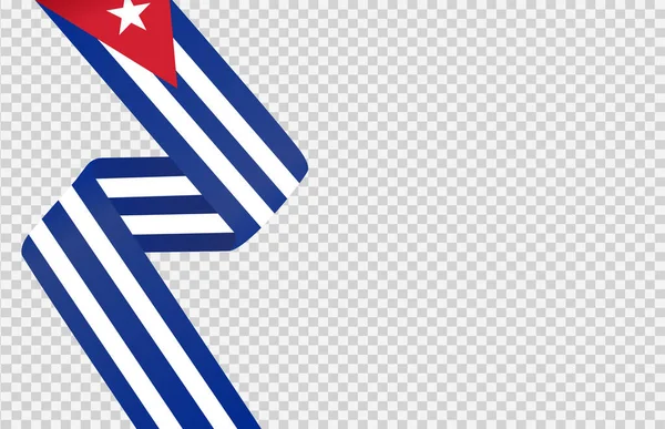 Bandeira Acenando Cuba Isolado Png Fundo Transparente Símbolo Cuba Modelo —  Vetores de Stock