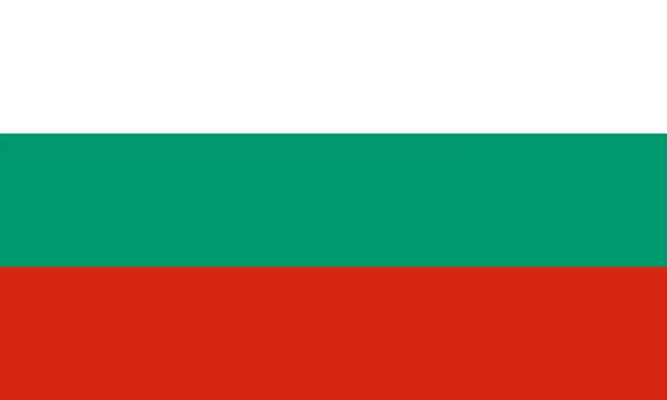 Bulgarije Standaard Vorm Kleur Symbolen Van Bulgarije Sjabloon Banner Kaart — Stockvector