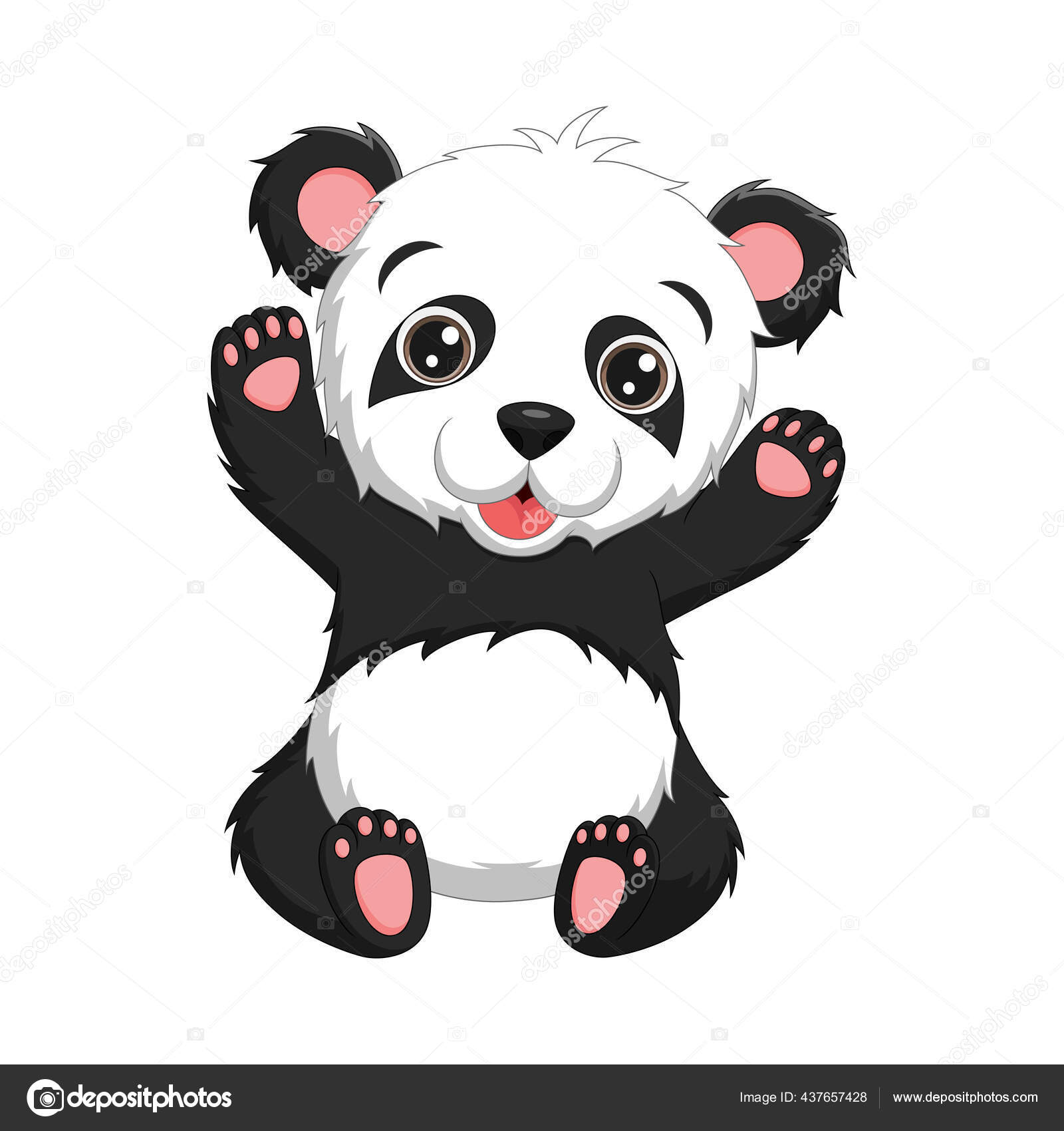Vector Illustration Cartoon Cute Baby Panda Sitting Vector Image By C Mimosastudio Vector Stock Vector Illustration Cartoon Cute Baby Panda Sitting Vector Image By C Mimosastudio Vector Stock