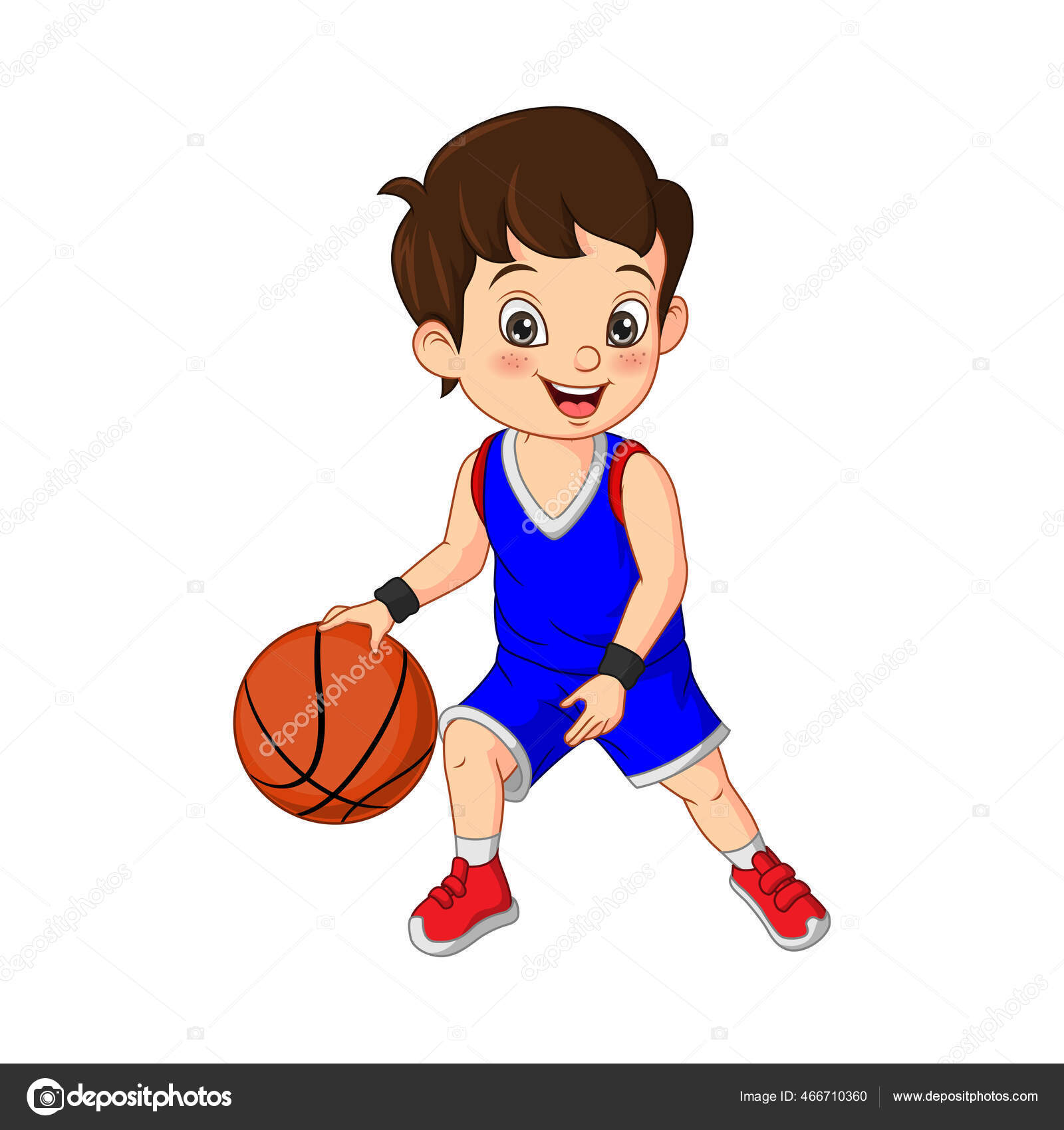 meninos atléticos jogando basquete em personagens vetoriais de cor