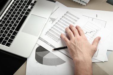 Bir ev ofis çalışma