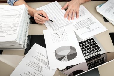 Bir ev ofis çalışma