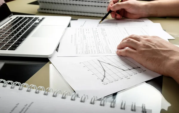 Lavorare in un home office — Foto Stock