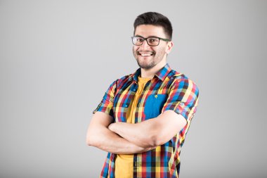 Pozitif sakallı adam