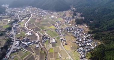 Büyük Kyoto 'daki küçük tarım köyü Ohara 