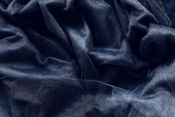 Siyah parlak kumaşı arka plan dokusu — Stok fotoğraf
