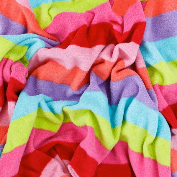Kolorowy runa bawełna tekstura tkanina — Zdjęcie stockowe