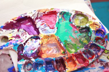 Artık yemek artıkları boya renk dizideki üreten