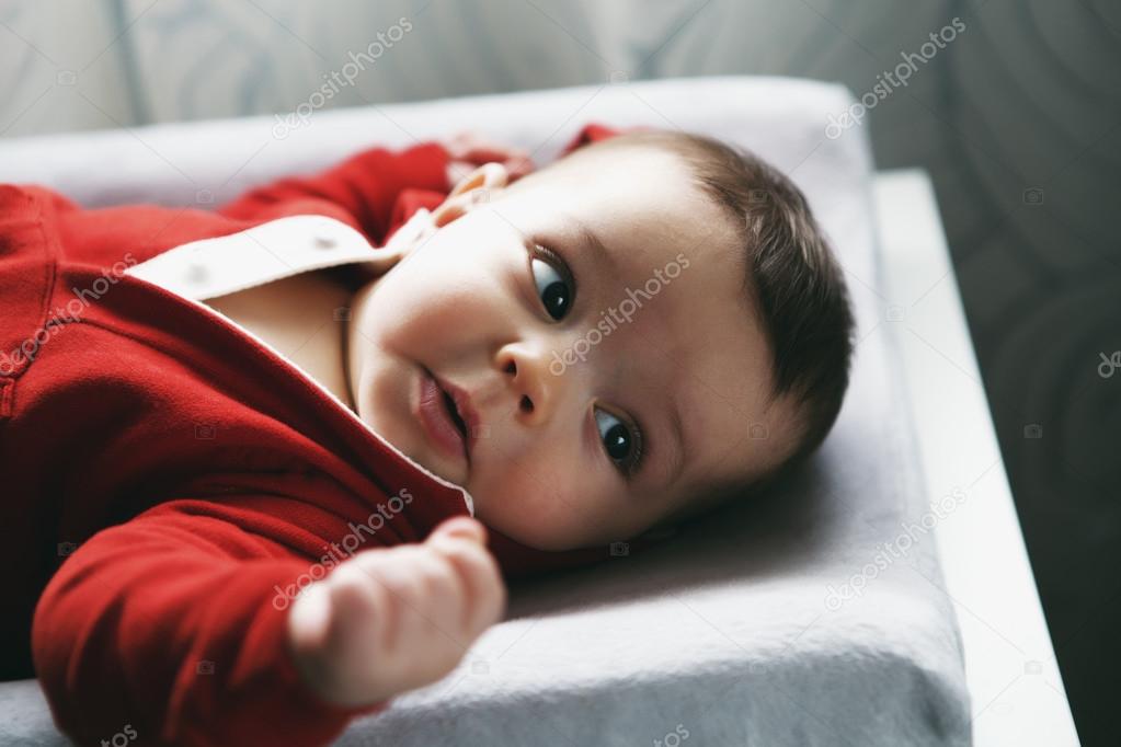Mignon Caucasien Bebe Garcon Fille Noir Yeux Image Libre De Droit Par Anoushkatoronto C
