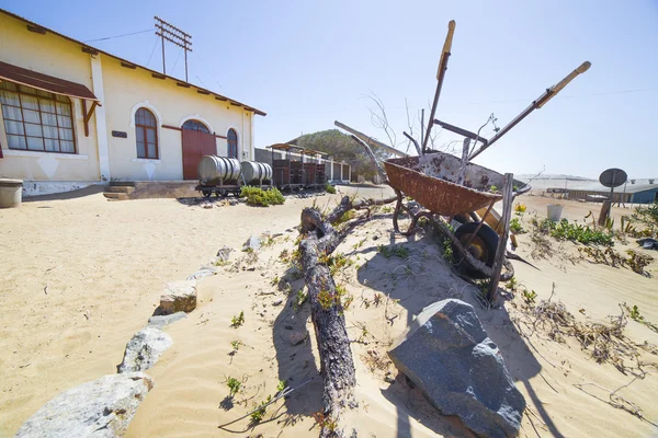 Kolmanskop, Namibya terk edilmiş binalarda