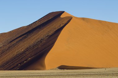 Namib çölde Sossusvlei, Nami kırmızı bir kumul kret