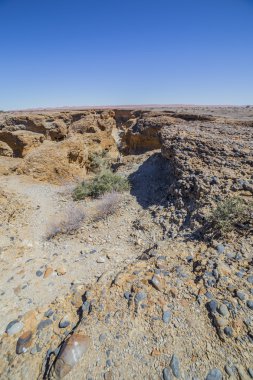 Sesriem Canyon, Namibya görünümünü