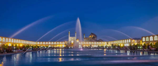Mezquita Del Imán Masjed Imam Plaza Naghsh Jahan Isfahán Irán — Foto de Stock