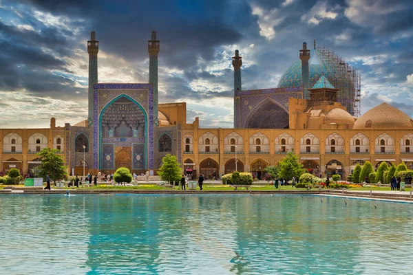 Isfahan Iran Április 2015 Imám Mecset Masjed Imam Naghsh Jahan — Stock Fotó