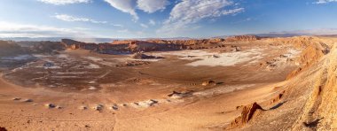Ay Vadisi, Valle de la Luna, gün batımında, Atakama Çölü, Şili, Güney Amerika