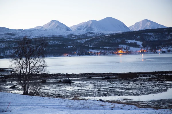 Norvège en hiver - voyage sur l "île de Senja — Photo