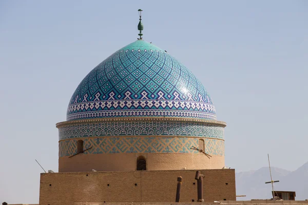 Domo de Rokn-od din en Yazd — Foto de Stock
