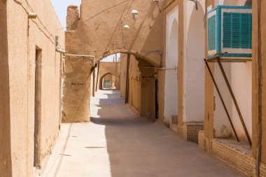 Eski kasaba yazd Iran sokaklarında
