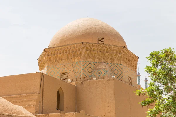 Starożytne Meczet w starym mieście yazd, iran — Zdjęcie stockowe