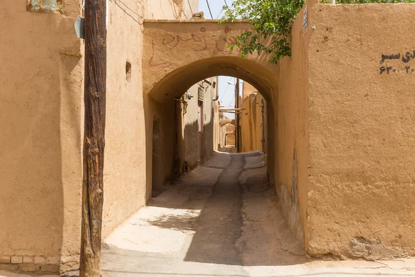 Calles del casco antiguo de Yazd en Irán — Foto de Stock