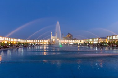 İmam Camii Nakş-e Cihan Meydanı Isfahan, İran'ın