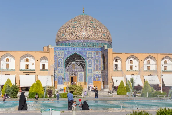 Şeyh Lütfullah Camii Nakş-ı Cihan Meydanı Isfahan, İran'ın — Stok fotoğraf