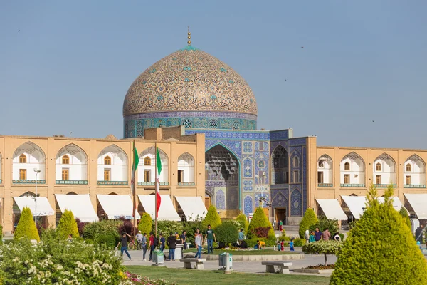 Şeyh Lütfullah Camii Nakş-ı Cihan Meydanı Isfahan, İran'ın — Stok fotoğraf