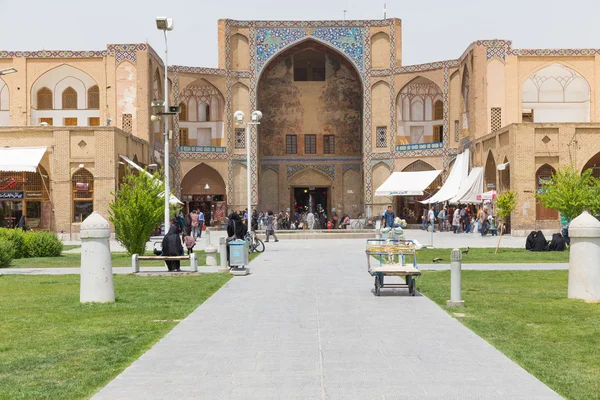 Isfahan, İran'ın imparatorluk çarşı — Stok fotoğraf