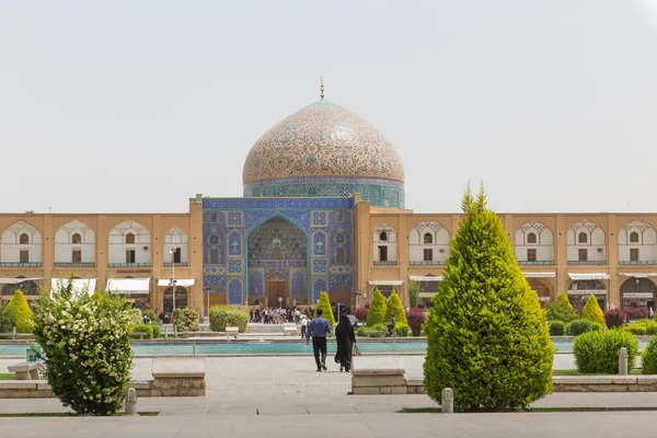 Şeyh Lütfullah Camii Nakş-ı Cihan Meydanı Isfahan, İran'ın — Stok fotoğraf