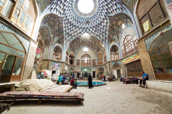 Bazaar of Kashan, in Iran — Stock Photo, Image