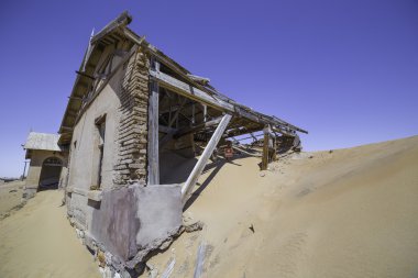 Terk edilmiş evler Kolmanskop, Namibia