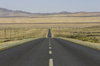 Luderitz, Namibya için doğal yol B4