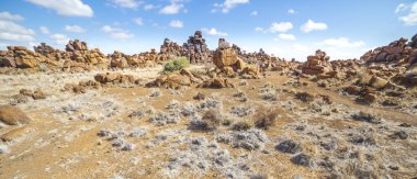 The Giants Playground, near Keetmashoop, Namibia clipart