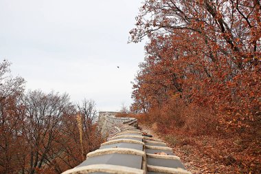 Burası Kore 'deki Namhansanseong.