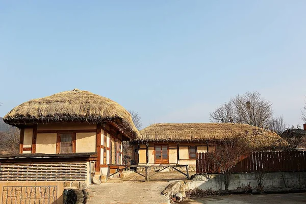 Hahoe Village Korea — 图库照片