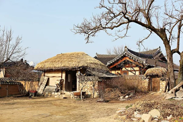 Villaggio Hahoe Corea — Foto Stock