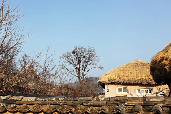 Hahoe Village Korea — 图库照片