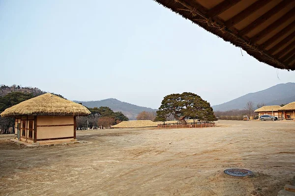 Villaggio Hahoe Corea — Foto Stock