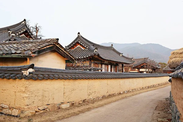 Hahoe Dorf Korea — Stockfoto