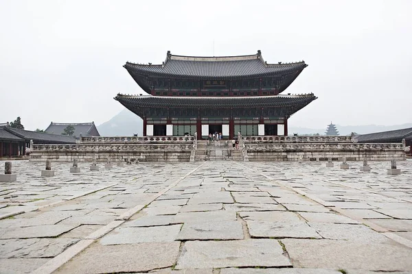 Dies Ist Gyeongbokgung Der Palast Von Korea — Stockfoto