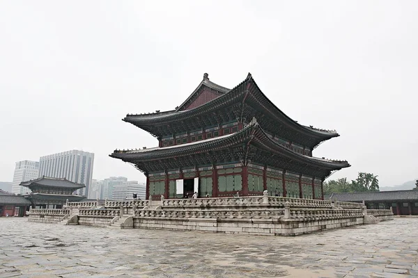 Det Här Gyeongbokgung Koreas Palats — Stockfoto