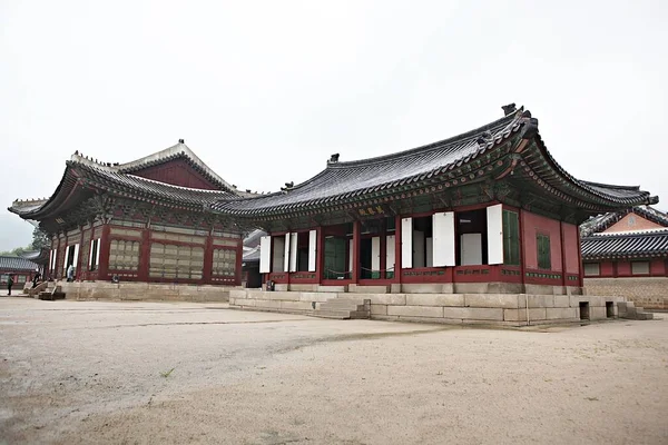 Det Här Gyeongbokgung Koreas Palats — Stockfoto